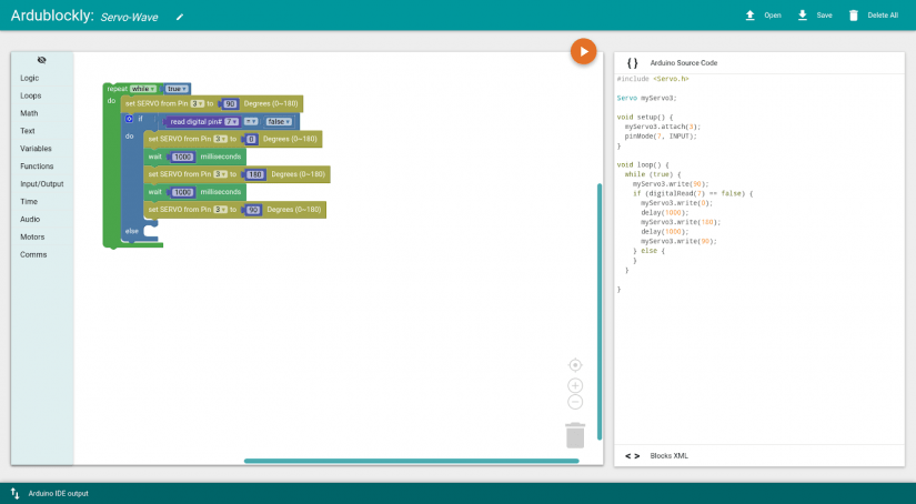 Introducing Ardublockly For Arduino